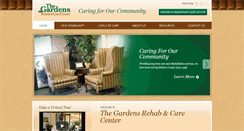 Desktop Screenshot of gardensrehab.com